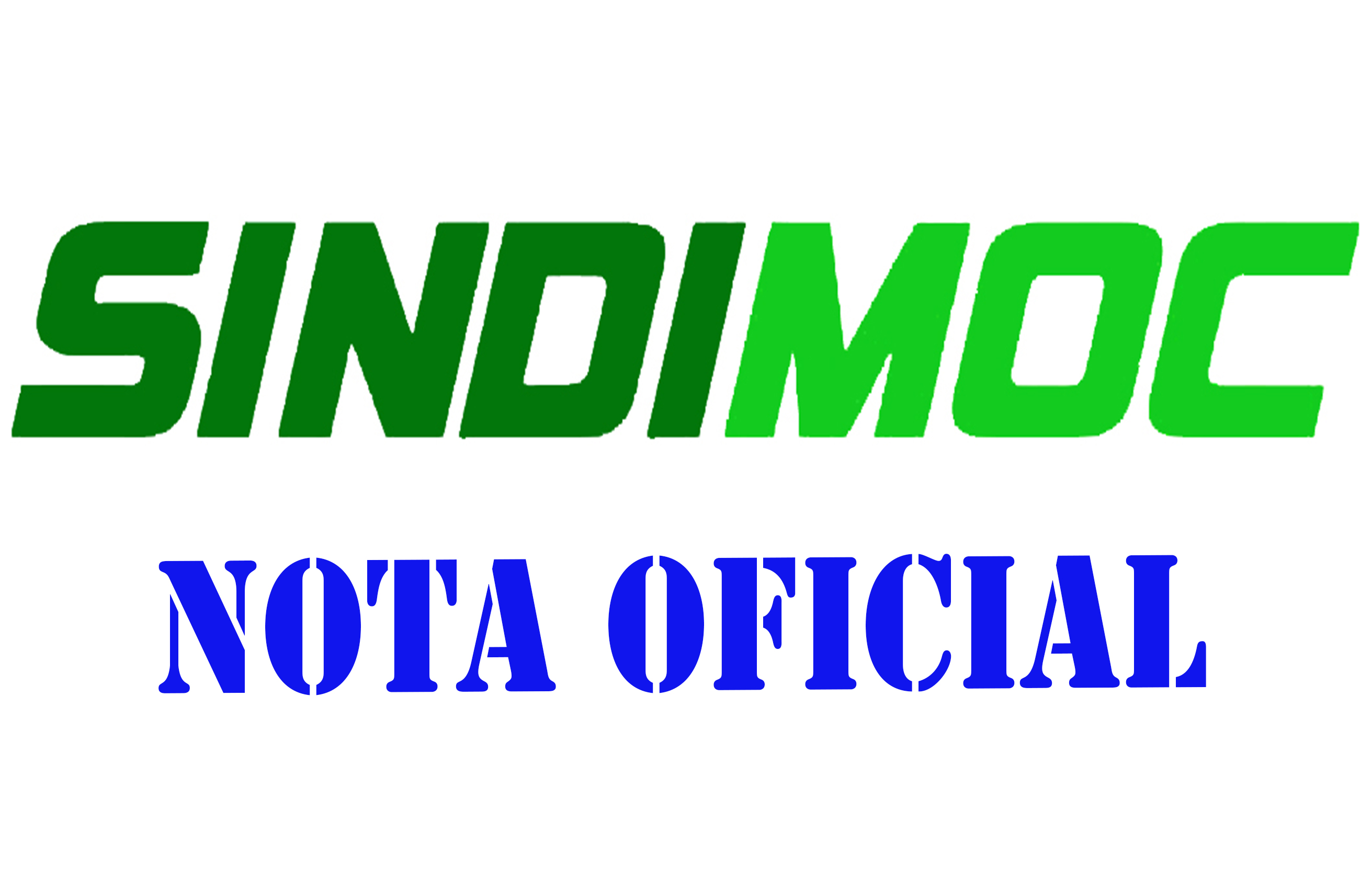 Nota Oficial Sindimoc - Eleições 2014