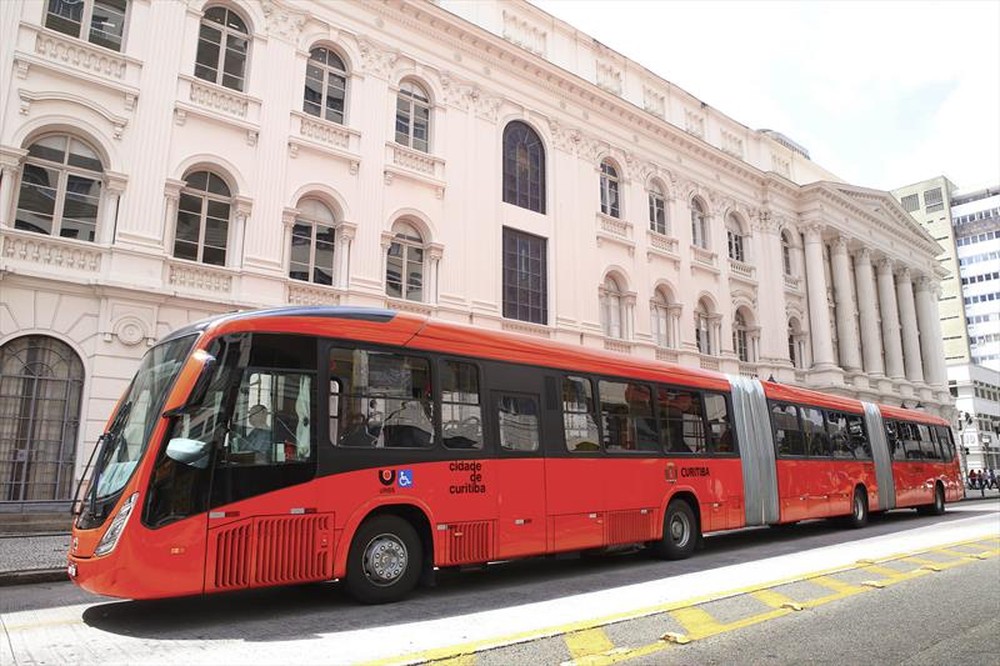 Cai número de arrastões no transporte coletivo em Curitiba, diz Sesp — Foto: Divulgação/Prefeitura de Curitiba