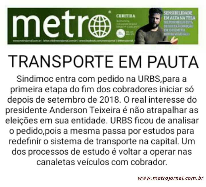 Já nessa montagem os trambiqueiros dizem que o Sindimoc apoia o fim dos cobradores. Em vez de trabalhar, as lavadeiras ficam inventando mentira.