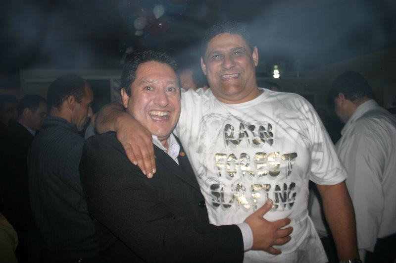 Marcio Ramos, à direita, e Denilson Pires. Os dois foram presos em 2010 e agora são alvo do Ministério Público em ação criminal que visa a devolução de R$ 8 milhões desviados.