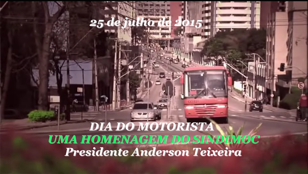 Homenagem do Sindimoc ao Dia do Motoroista