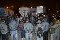 Após assembleia em frente à empresa de ônibus, diretoria recebe o Sindimoc