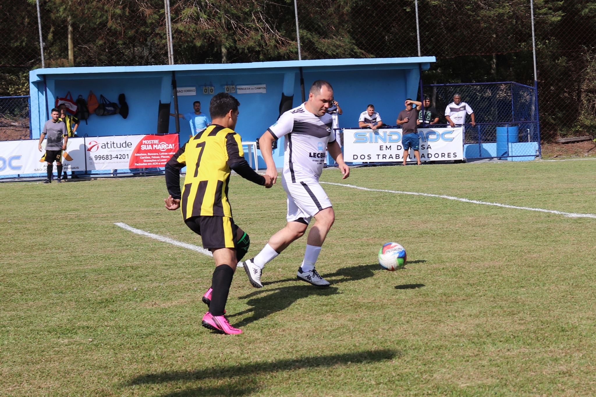 4ª rodada da 14ª Copa Sindimoc de Futebol Veteranos movimenta  a Sede Campestre com jogos eletrizantes