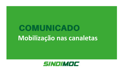 Sindimoc convoca: mobilização em protesto aos ciclistas e veículos nas canaletas