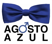 Sindimoc participa da Campanha Agosto Azul, onde incentiva homens a se cuidarem.