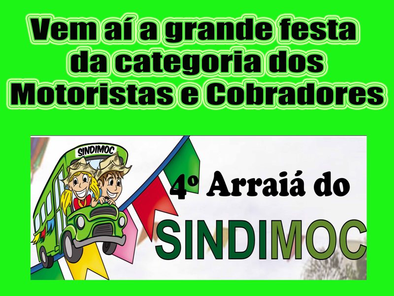 Festa Junina dos Motoristas e Cobradores acontece no próximo sábado