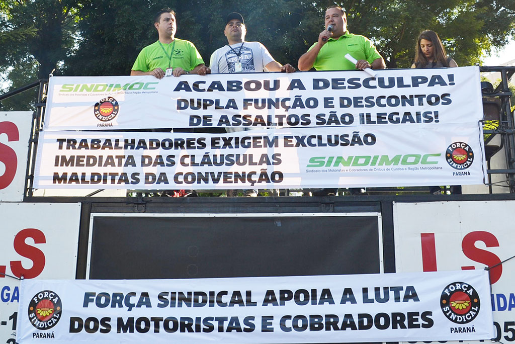 Anderson Teixeira fala sobre o Ato Público realizado pelo Sindimoc