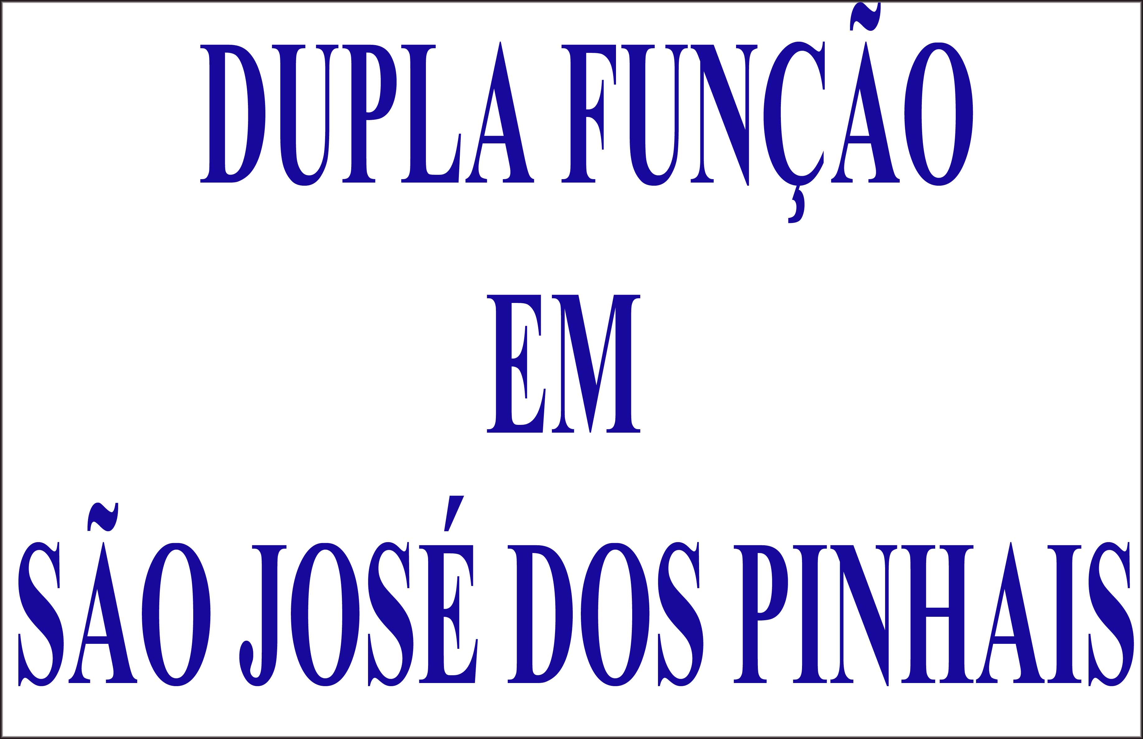 Mesa Redonda para se discutir a Dupla Função em São José dos Pinhais acontece hoje