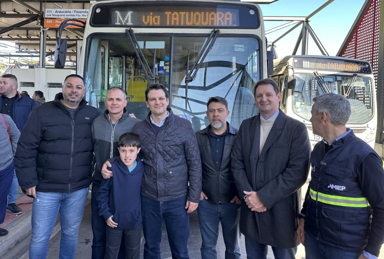 Integração Revolucionária: Terminal Tatuquara Une Curitiba, Araucária e Fazenda Rio Grande, tem  apoio do Sindimoc.