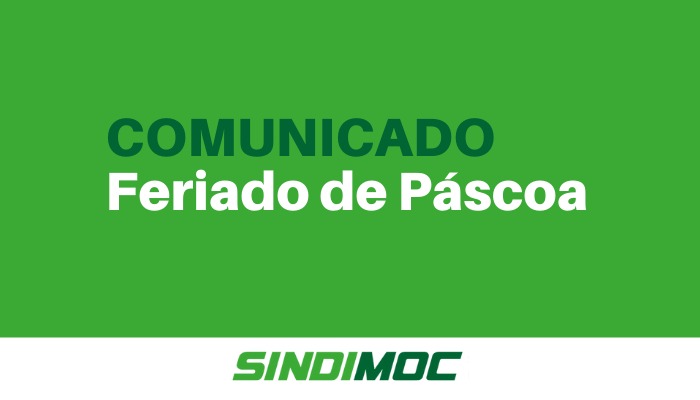 Comunicado - Atividades no Feriado de Páscoa 