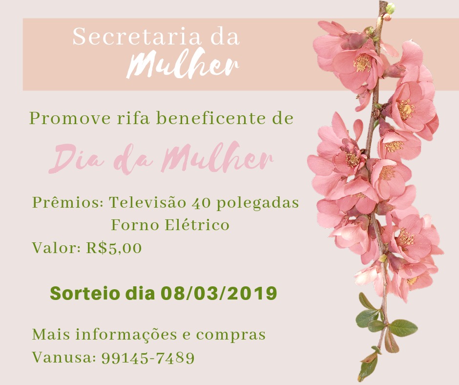 Secretaria da Mulher promove várias ações para a categoria!