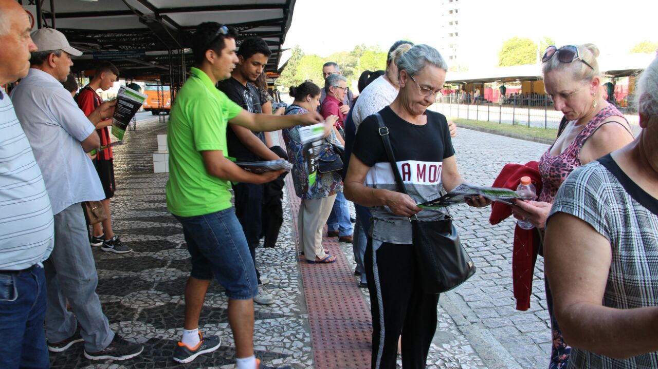 Ação nos terminais mobiliza trabalhadores e usuários para o dia 20