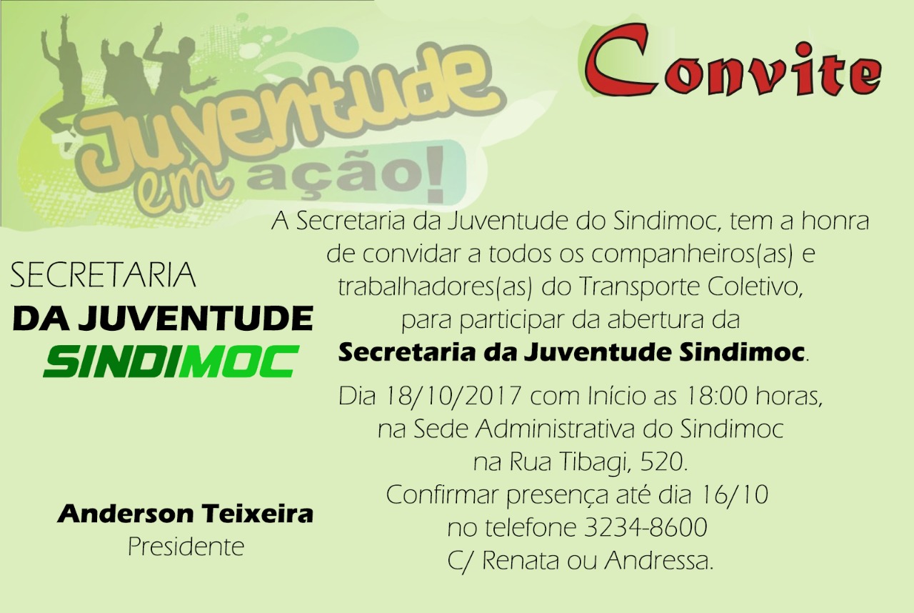 Inauguração da Secretaria da Juventude será nesta quarta-feira (18)